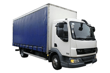 Car Hire Canvey Island - 7.5 Tonne Curtain Side Truck - Truck hire Canvey island