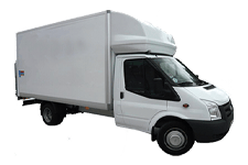 Car Hire Canvey Island - Ford Luton Box Tail Lift - Van hire Canvey island